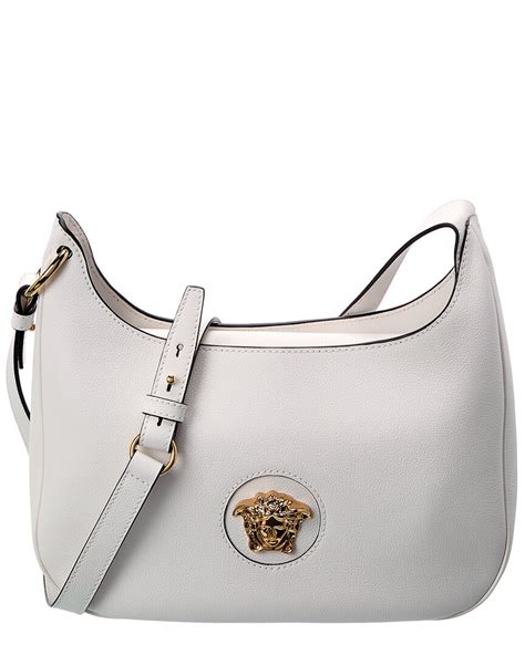 medium la medusa leather hobo versace|la medusa Versace handbags.